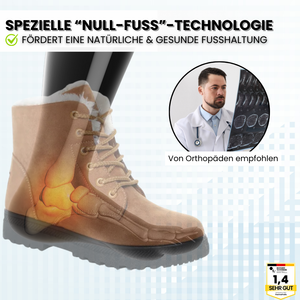 OrthoAnke  - ergonomische, wasserdichte, isolierte Stiefel für Herbst und Winter