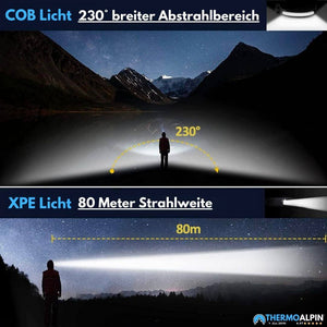 PROFI 350 - 2 IN 1 LED Stirnlampe - Das Original