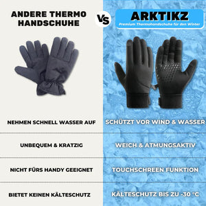 ARKTIKZ - Outdoor Thermohandschuhe zum Wandern