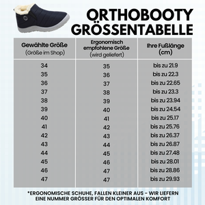 OrthoBooty - schmerzlindernde, wasserabweisende & gefütterte Komfortschuhe