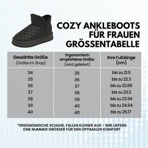 Ergonomischer Komfortschuh für Frauen zur Schmerzlinderung - CozyAnkle Boots