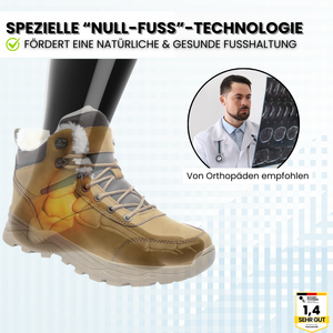 OrthoSnow Pro - schmerzlindernder, wasserdichte, isolierte Stiefel für Herbst und Winter