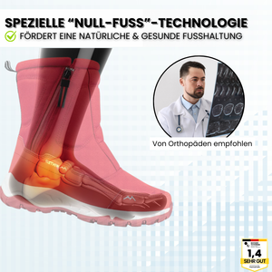 Winter Max - schmerzlindernde, wasserdichte, isolierte Stiefel für Herbst und Winter