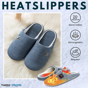 HeatSlippers - beheizbare Hausschuhe für Komfort und Gesundheit