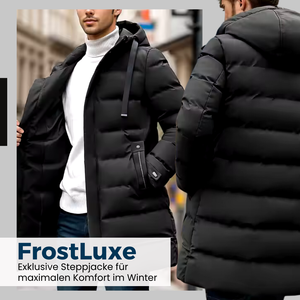 FrostLuxe – Exklusive Männer-Steppjacke für maximalen Komfort im Winter