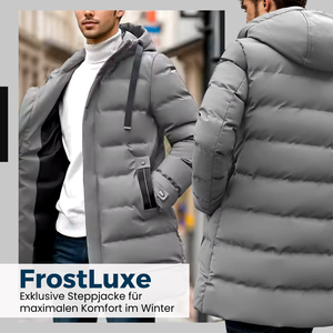 FrostLuxe – Exklusive Männer-Steppjacke für maximalen Komfort im Winter