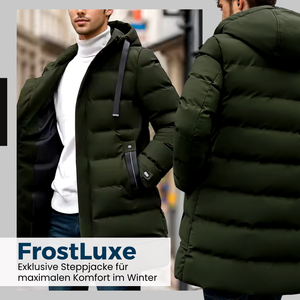 FrostLuxe – Exklusive Männer-Steppjacke für maximalen Komfort im Winter