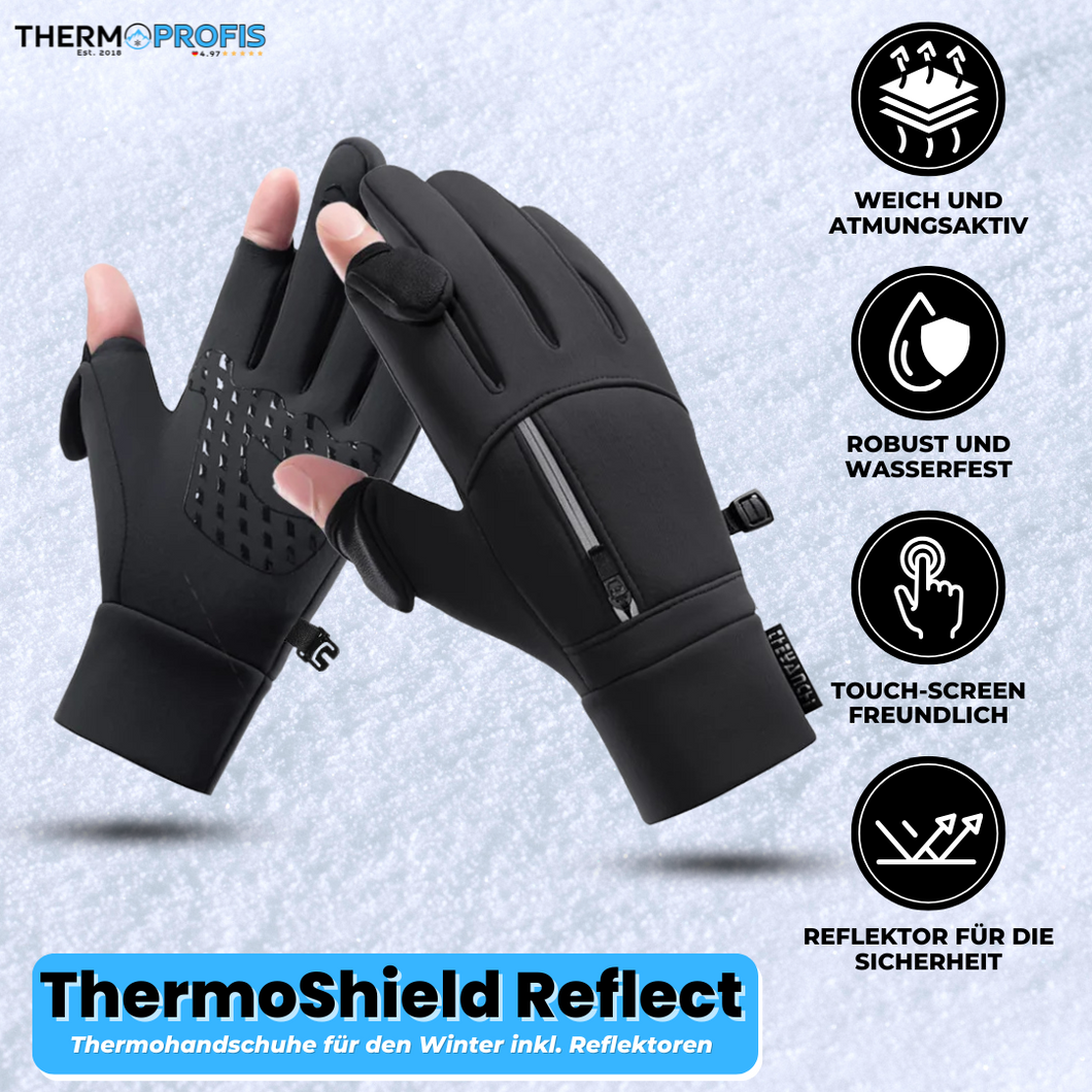 ThermoShield Reflect -Thermohandschuhe für den Winter inkl. Reflektoren