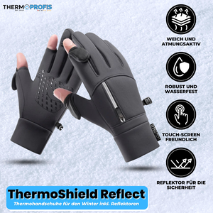 ThermoShield Reflect -Thermohandschuhe für den Winter inkl. Reflektoren