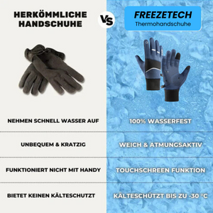 FreezeTech - Thermohandschuhe für den Winter