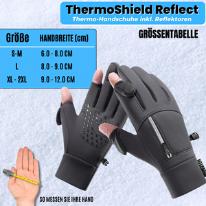 ThermoShield Reflect -Thermohandschuhe für den Winter inkl. Reflektoren