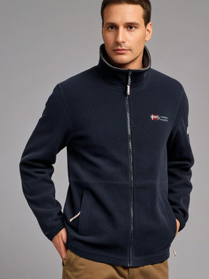 Nordic - Premium Skandinavische Jacke mit Fleece-Material