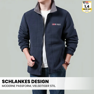 Nordic - Premium Skandinavische Jacke mit Fleece-Material