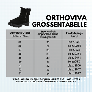 OrthoViva - ergonomische & wasserdichte Komfort-Stiefel für Herbst und Winter