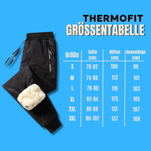 THERMOFIT - Unisex Thermohose - hält Sie stundenlang warm und trocken