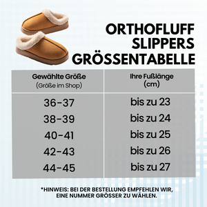 OrthoFluff Slippers - das Original für Komfort